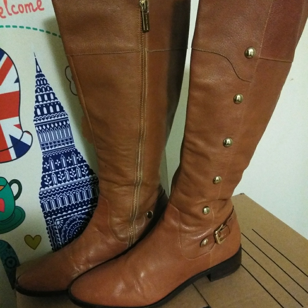 Michael Kors Tall Leather Boots